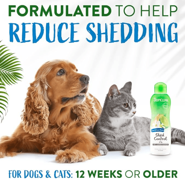 TropiClean Lime & Cocoa Butter DeShedding Pet Conditioner TropiClean Lime & Cocoa Butter DeShedding Pet Conditioner