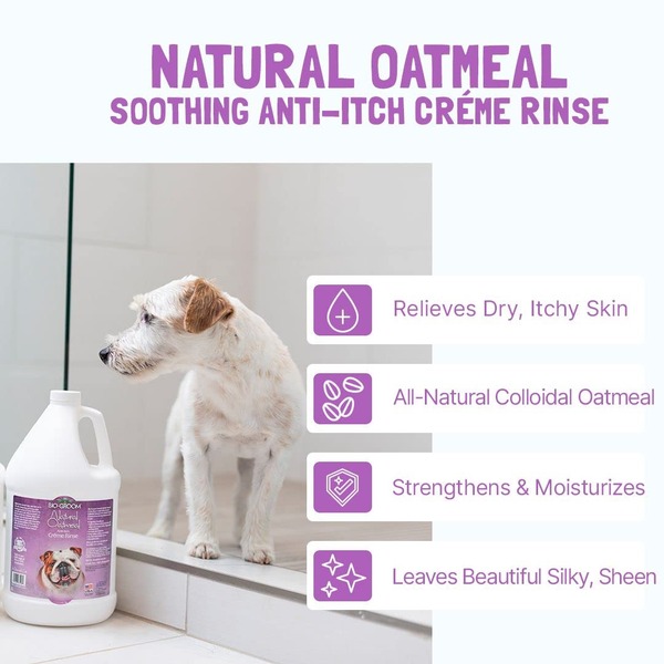 Biogroom Natural Oatmeal Anti-Itch Creme Rinse Conditioner Biogroom Natural Oatmeal Anti-Itch Creme Rinse Conditioner