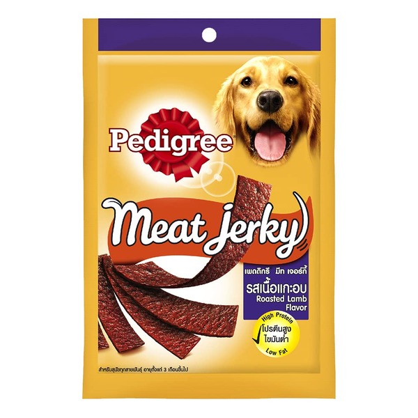 Pedigree Meat Jerky Adult Roasted Lamb Dog Treats