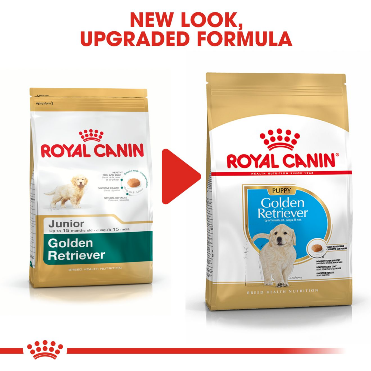 Royal Canin Breed Health Nutrition Golden Retriever Puppy Dry Dog Food
