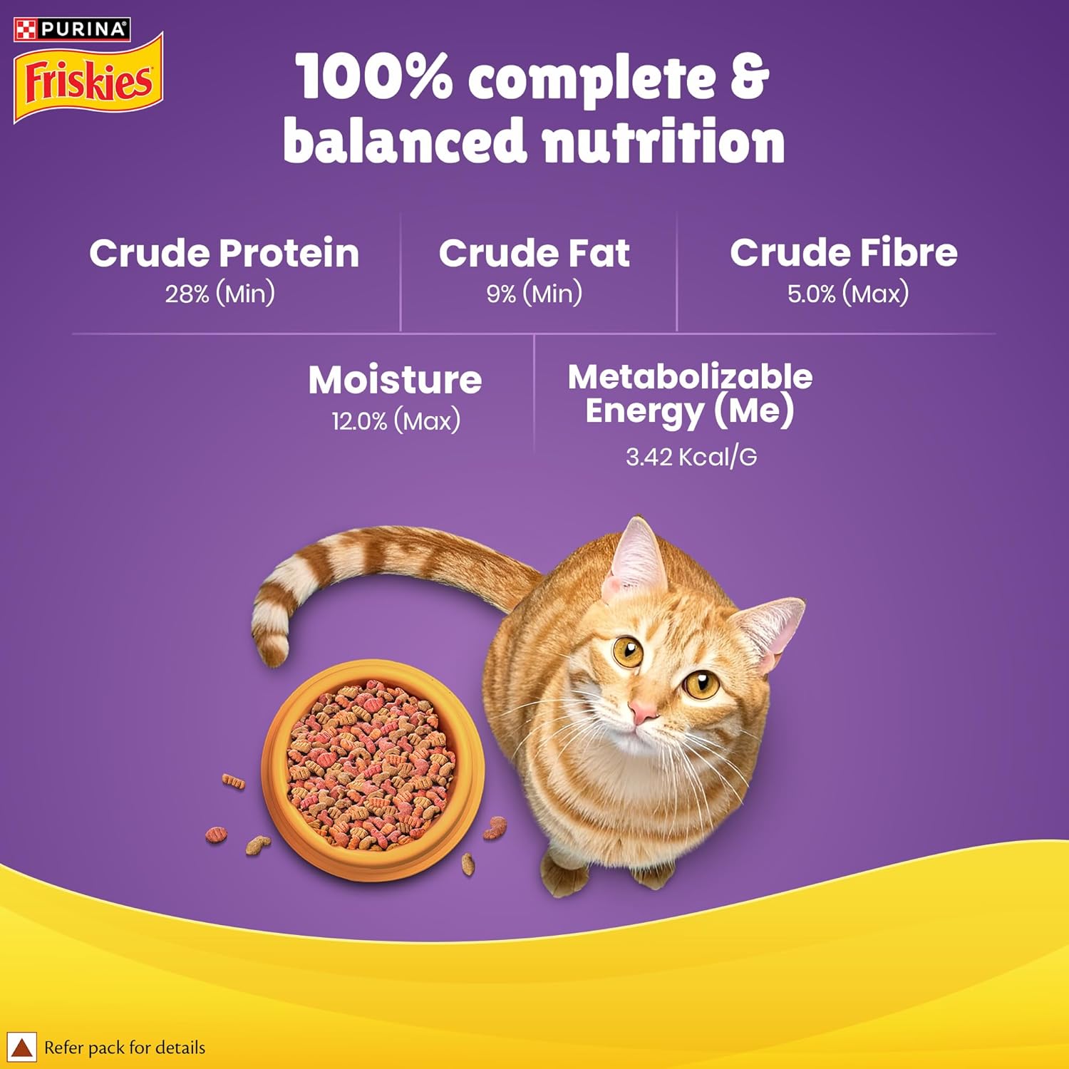 Purina Friskies Surfin’ Favourites Mackerel Tuna Salmon & Sardine Flavours Adult Cat Food 4