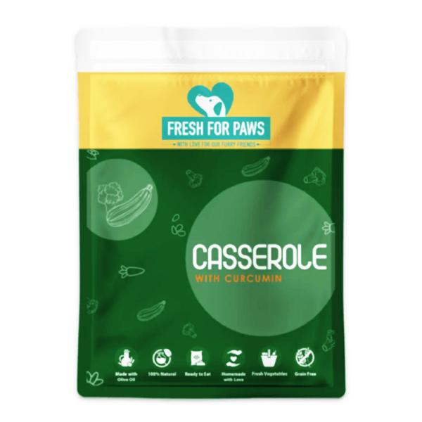 Fresh For Paws Grain Free Casserole Curcumin Wet Food