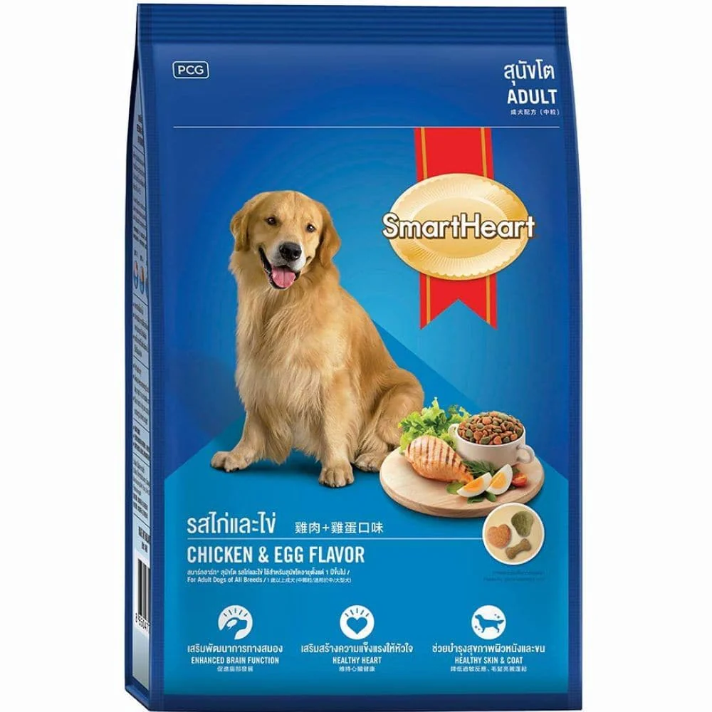 SmartHeart Chicken and Egg Adult Dry Dog Food 1