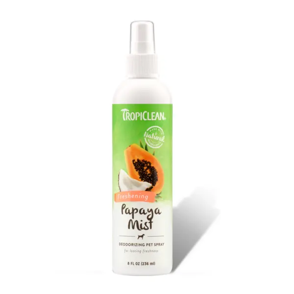 TropiClean Papaya Mist Freshening & Deodorizing Pet Spray