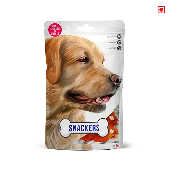 Snackers Bone Chicken & Cheese Dog Treats