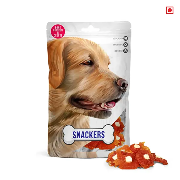 Snackers Bone Chicken & Cheese Dog Treats Snackers Bone Chicken & Cheese Dog Treats