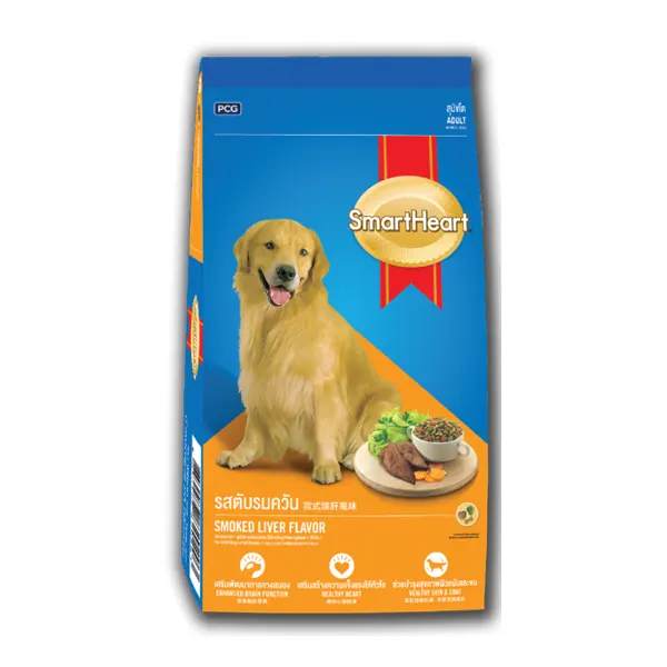 SmartHeart Smoked Liver Adult Dry Dog Food