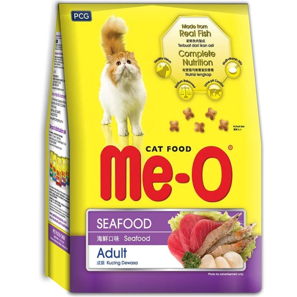 Me O Seafood Adult Cat Dry Food1
