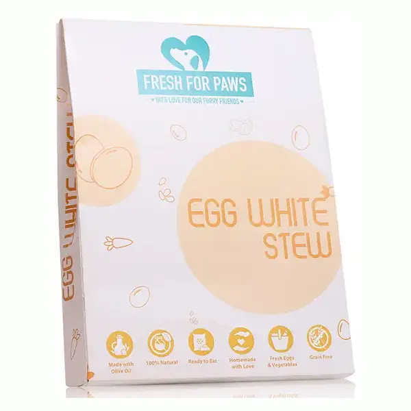 Fresh For Paws Grain Free Egg White Stew Dog Wet Food