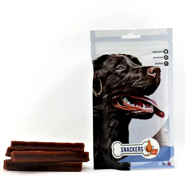 Snackers Chicken Dental Chewy Stick Dog Treat - 100 g Pack