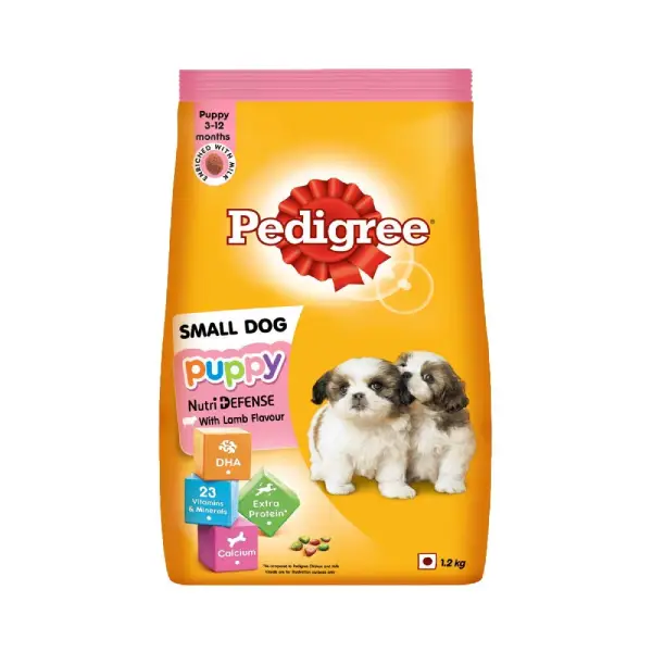 Pedigree Puppy Small Dog Dry Food, Lamb & Milk Flavour Pedigree Puppy Small Dog Dry Food, Lamb & Milk Flavour