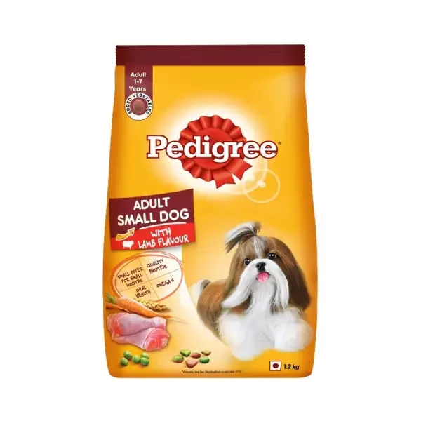 Pedigree Adult Small Dog Dry Food, Lamb & Veg Flavour