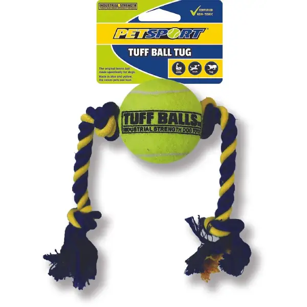 Petsport Tug Rope with Tuff Ball_2