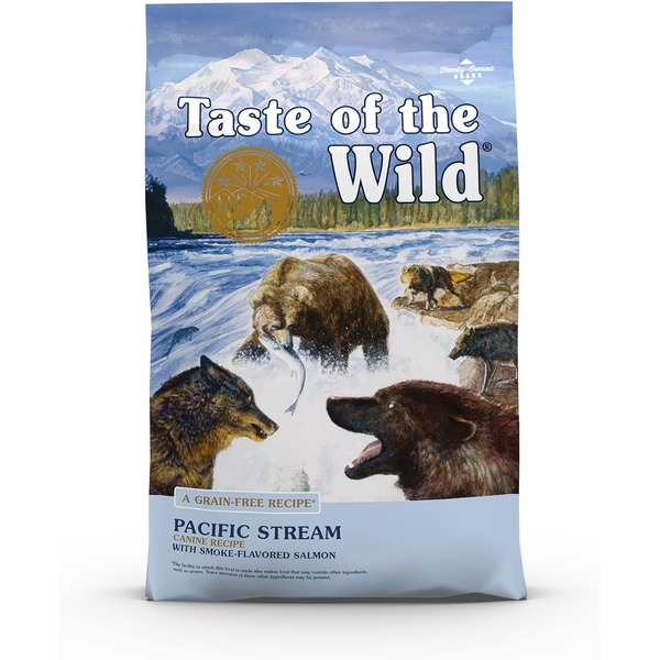 Taste of the Wild Pacific Stream Grain-Free Dry Dog Food with Smoke-Flavored Salmon