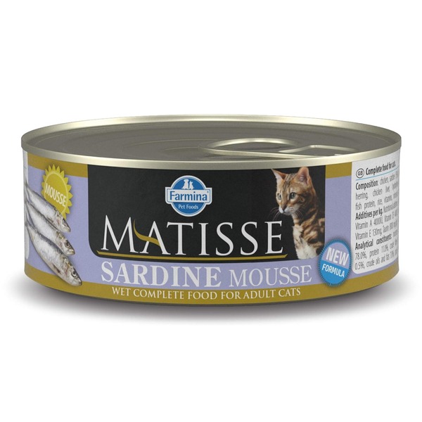 Matisse Cat Mousse Sardine Wet Cat Food – 85 g