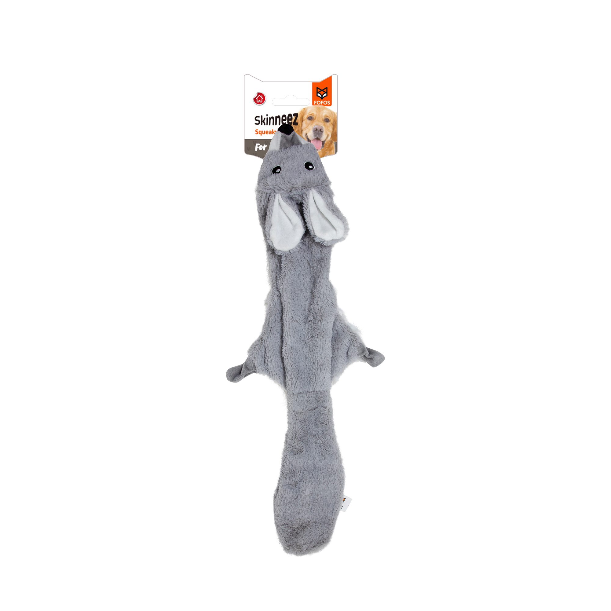 Image_1 FOFOS Skinneez Rabbit Toy for Dogs