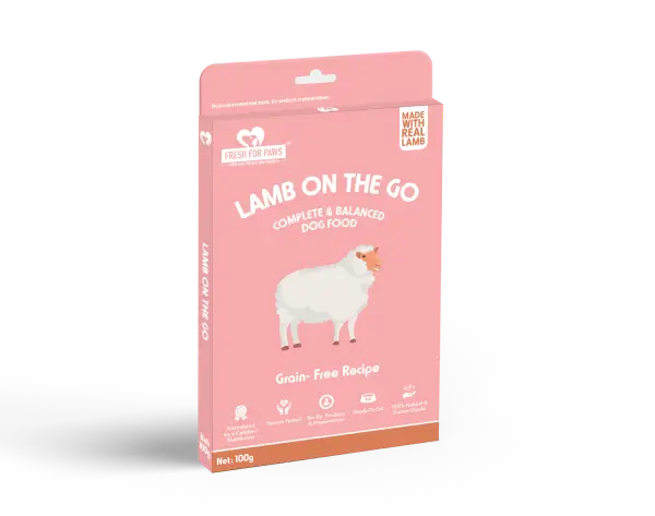 Fresh For Paws Lamb On The Go Wet Pet Food