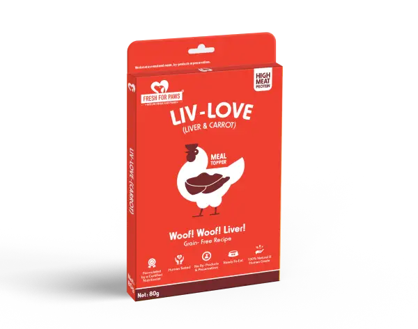 Fresh For Paws Liv Love Carrot Wet Pet Food