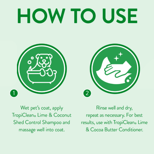 TropiClean Lime & Coconut Pet Shampoo TropiClean Lime & Coconut Pet Shampoo