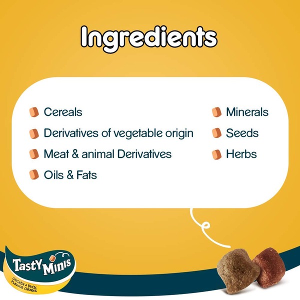 Pedigree Tasty Minis Chewy Cubes with Chicken and Duck – 130 g Pedigree Tasty Minis Chewy Cubes with Chicken and Duck – 130 g