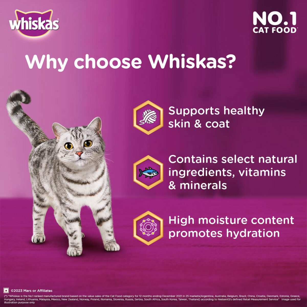 Whiskas Tuna Adult Wet Cat Food