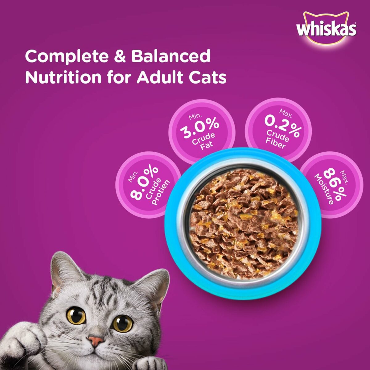 Whiskas Tuna Adult Wet Cat Food