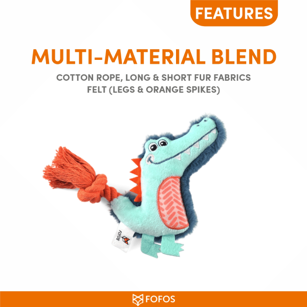FOFOS Puppy Toy-alligator 3