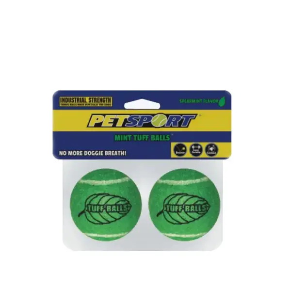 Petsport Mint Tuff Balls - 2 Balls (1)