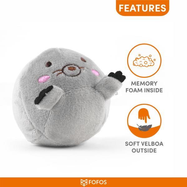 Slow Rising Animal Toy Grey