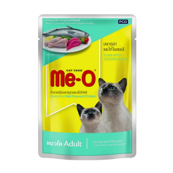 Me-O Tuna Chicken in Jelly Wet Cat Food