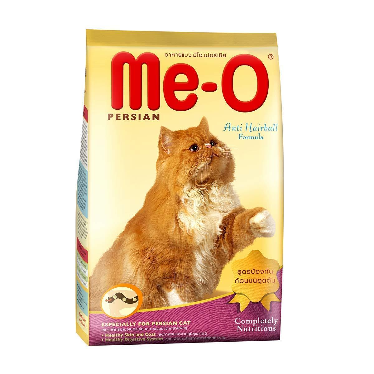 Me-O Adult Dry Cat Food Me-O Persian Anti Hairball Adult Dry Cat Food