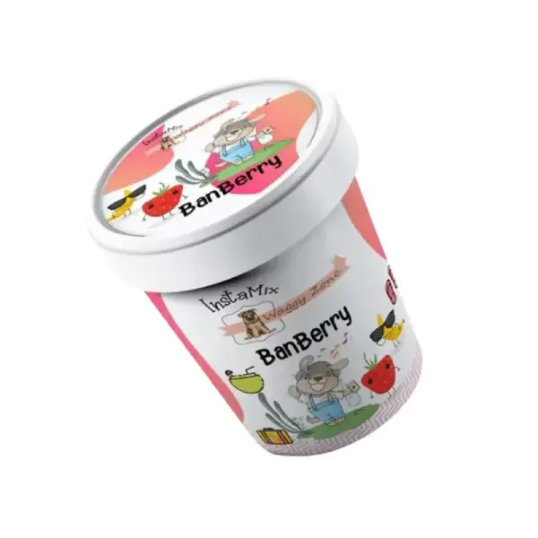 Waggy Zone Vegan Doggy Ice Cream Insta Mix - Banberry