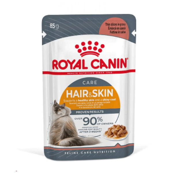 Royal Canin Hair & Skin Care Adult Gravy Cat Wet Food