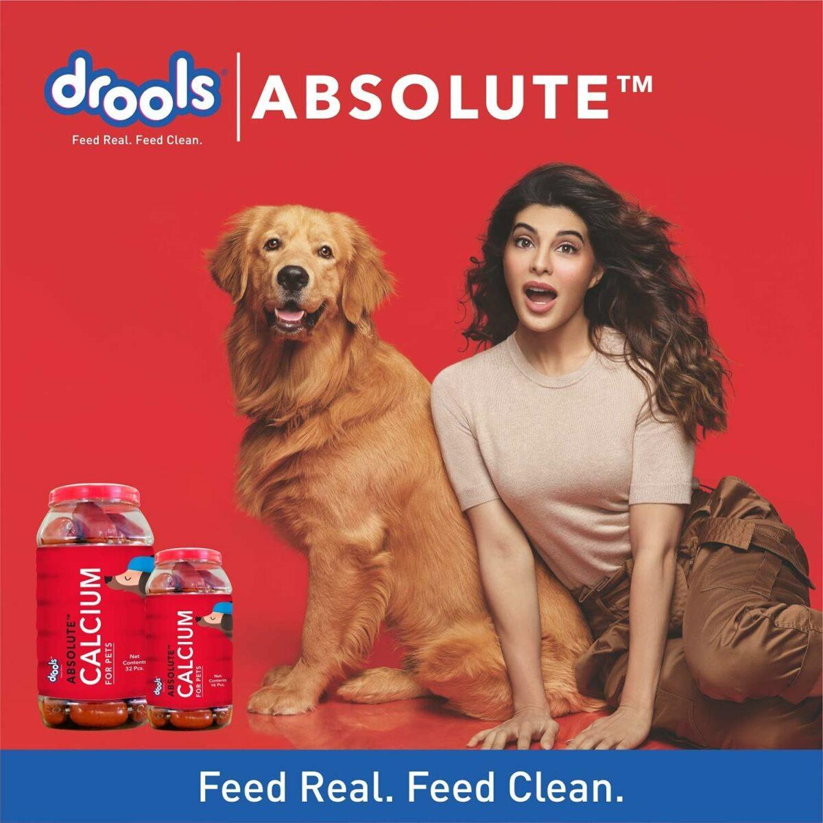 Drools Absolute Calcium Sausage Supplement for Dogs