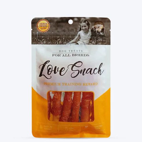 Rena Love Snack Chicken Wrap Cheese Sticks - 55 g