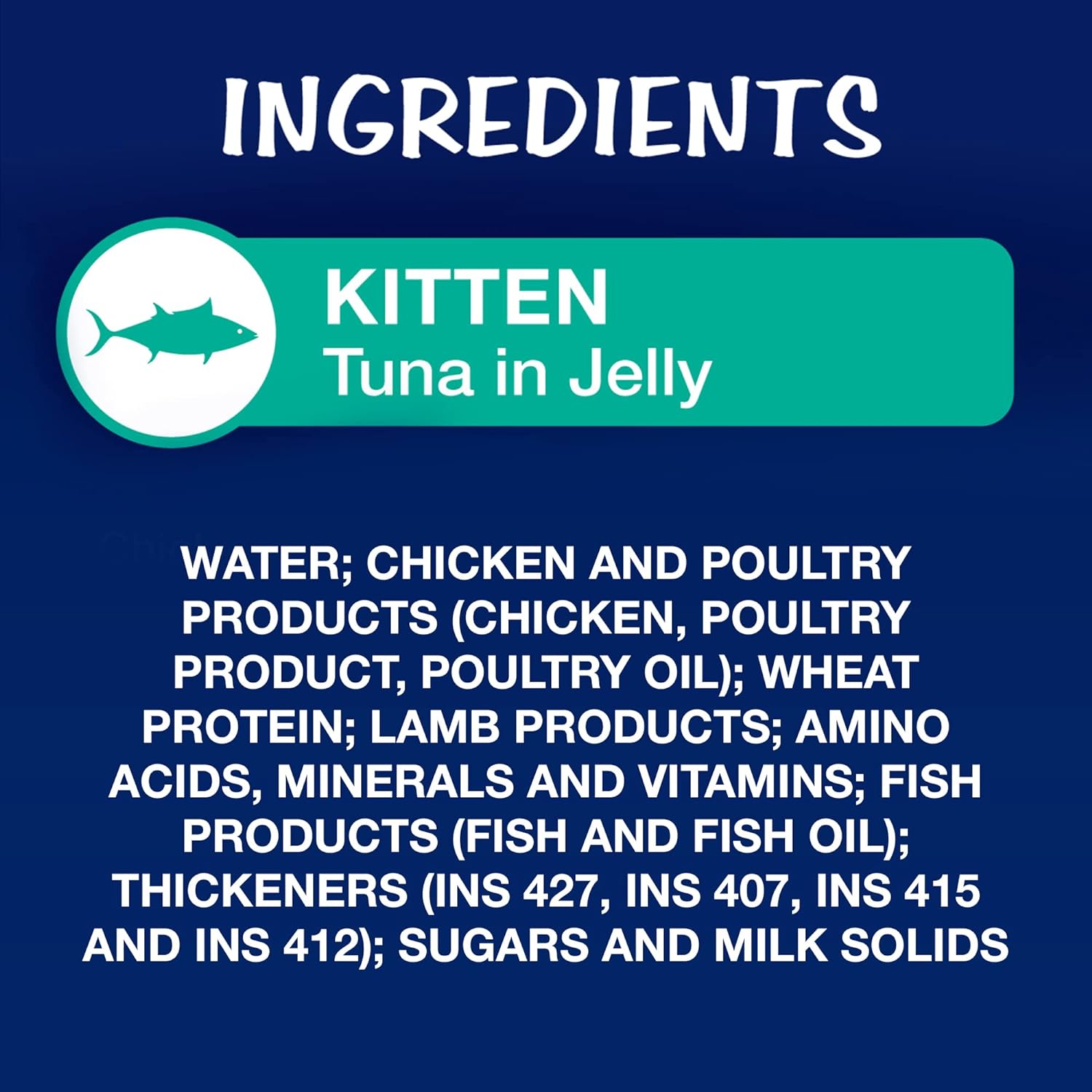 Purina Felix Tuna in Jelly Wet Kitten Food Purina Felix Tuna in Jelly Wet Kitten Food