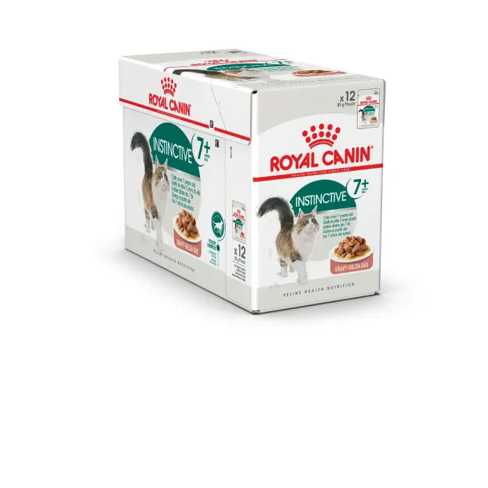 Royal Canin Instinctive 7+ Gravy Cat Wet Food - 85 g pack (1)