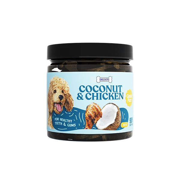 Snackers Coconut and Chicken Bites Dog Treats
