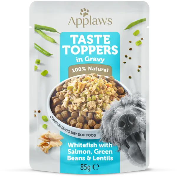 Applaws White Fish With Salmon Green Benas and Lentils Wet Dog Food -85 gm