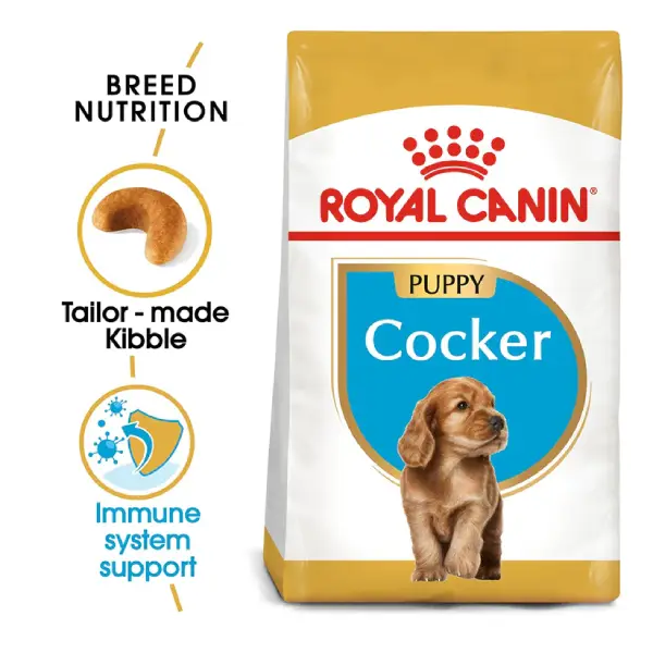 Royal Canin Cocker Junior Puppy Dry Dog Food