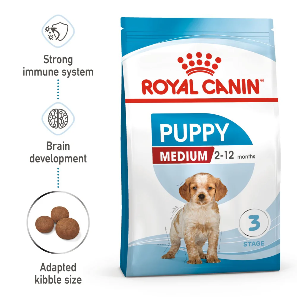 Royal Canin Medium Puppy Dry Dog Food 2