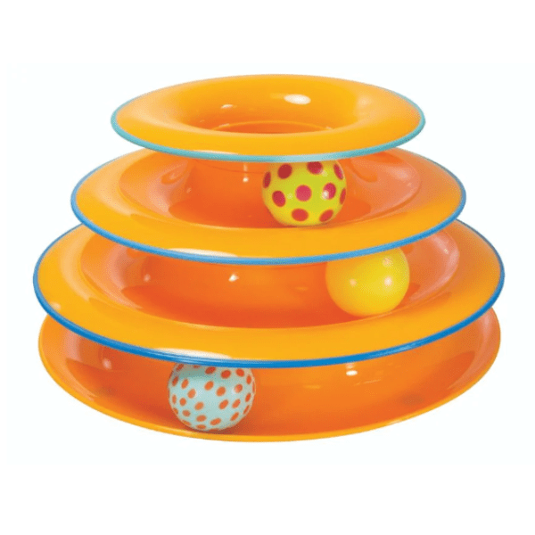 Petstages Tower Of Track (3 Level) Active Cat Toy Petstages Tower Of Track (3 Level) Active Cat Toy