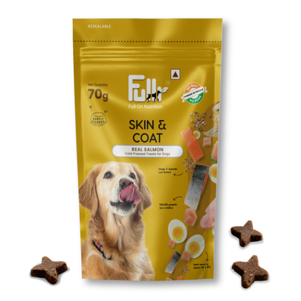 Fullr Skin & Coat Cold Pressed Dog Treat
