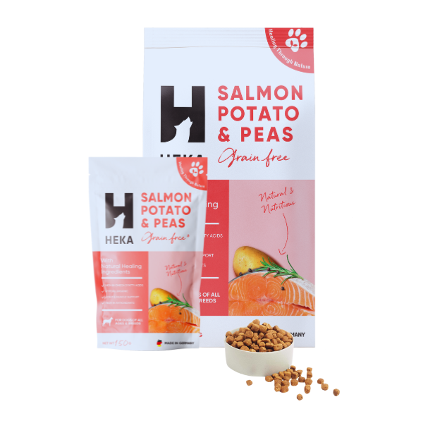 Heka Grain Free Salmon, Potatoes & Peas Dry Dog Food