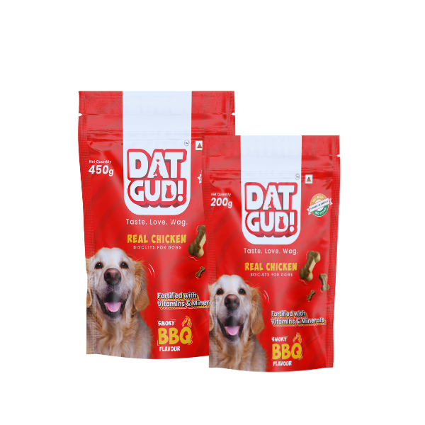 DatGud Smoky Barbeque Flavour Adult Dog Biscuits