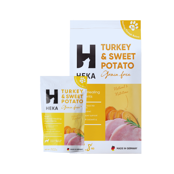 Heka Grain Free Turkey & Sweet Potatoes Dry Dog Food