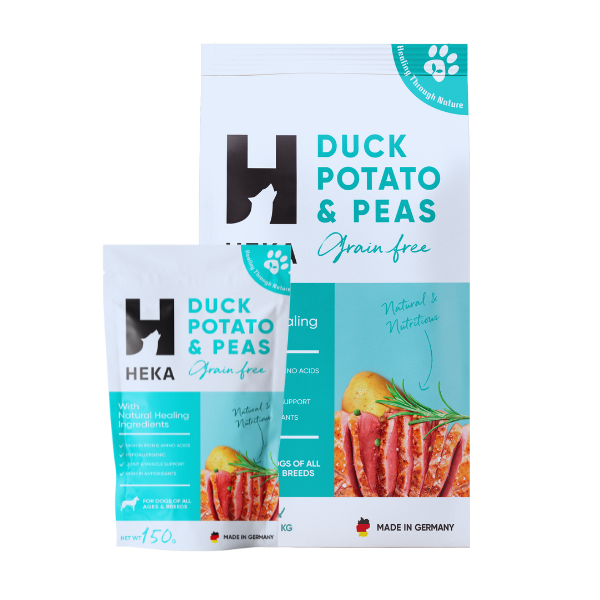 Heka Grain Free Duck, Potatoes & Peas Dry Dog Food