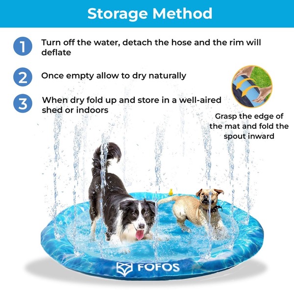 Fofos Pet Sprinkler Mat Fofos Pet Sprinkler Mat