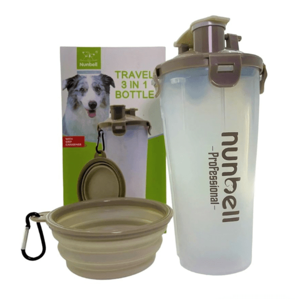Smartypet Nunbell Pet Travel Bottle 3 in 1