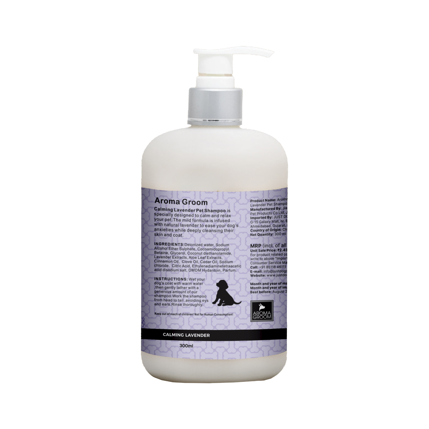 Aroma Groom_Pet-Shampoo_Product SKU_Feb-26-10